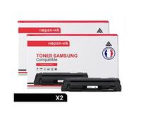 TONER MLT D1052L MLT D1052L Noir x 2 Compatible pour SAMSUNG- Samsung ML-1900 Series Samsung ML-1910 Samsung ML-1911 Samsung ML-1915 Samsung ML-1915