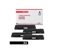 TONER MLT D1052L MLT D1052L Noir x 4 Compatible pour SAMSUNG- Samsung ML-1900 Series Samsung ML-1910 Samsung ML-1911 Samsung ML-1915 Samsung ML-1915