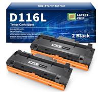 Toner MLT-D116L Compatible pour Samsung MLT-D116L 116L MLT-D116S 116S Toner pour Samsung Xpress M2885FW M2825ND M2675FN M2625D M2875FD M2835DW M2875FW M2825DW M2825DW M2825 M2885 M2875 (Noir, 2-Pack)