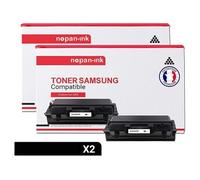 TONER MLT D204E MLT D204E Noir x 2 Compatible pour SAMSUNG- Samsung ProXpress M 3825 D Samsung ProXpress M 3825 DW Samsung ProXpress M 3825 DW