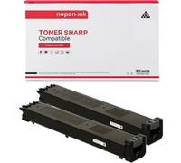 TONER MX-51GTBA Noir (x2) x 2 Compatible pour SHARP- Sarp MX-4110 N MX-4111 N MX-4112 MX-4112 MX-4112 N MX-4112 NA MX-4112 Series MX-4140 N MX-4141 N