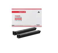 TONER MX27 MX-27 MX27GTBA MX-27GTBA Noir x 2 Compatible pour SHARP-NOPAN-INK MX 2300N, MX 2700N