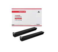 TONER MX31 MX-31 MX31GTBA MX-31GTBA Noir x 2 Compatible pour SHARP- MX 2301N, MX 2600N, MX 3100N