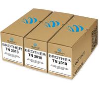 Toner noir compatible avec Brother DCP-70 - 3x TN2010, TN420, TN 2010 TN420