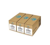 Toner noir compatible avec HP LaserJet Pro M402 M426 MFP - 3x CF226A, 26A