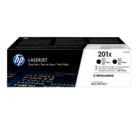 Toner noir HP 201X - pack de 2 - 2800 pages - CF400XD