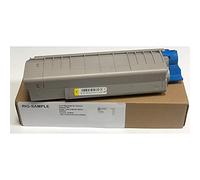 Toner OKI 43324421 pour C5800 C5900 C5550mfp - Jaune - 5.000 Pages - Régénéré Made in Italy