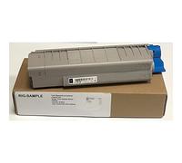 Toner OKI 43324424 pour C5800 C5900 C5550mfp - Noir - 6.000 Pages - Régénéré Made in Italy