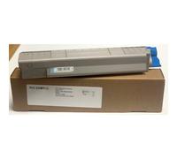Toner OKI 44059167 pour MC851 MC861 n dn cdtn MC 861 851 - Cyan - 7.300 Pages - Régénéré Made in Italy