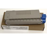 Toner OKI 44318657 pour C711WT C711 WT - Blanc - 6000 pages - Régénérée - Fabriqué en Italie