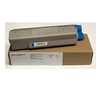 Toner OKI 46507507 pour C612 C612n C612dn C 612 n dn - Cyan - 6.000 Pages - Régénéré Made in Italy