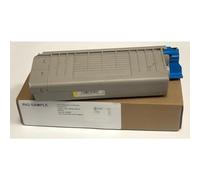 Toner OKI 46507613 pour C712n C712dn C712 C 712 - Jaune - 11.500 Pages - Régénéré Made in Italy