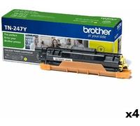 Toner original Brother HLL-3210CW, 3230CDW, 3270CDW / DCPL-3510CDW, 3550CDW / MFCL-3710CW, 3750CDW, 3770CDW Jaune (4 pièces)
