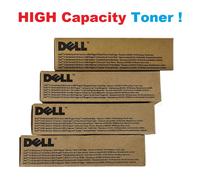 Toner Original Dell 2150 2155 Laser Haute Capacité Cyan Magenta Jaune Noir