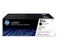 Toner original HP 83A CF283AD Pack de 2 2 x 3000 pages Noir