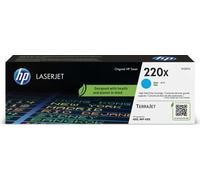 Toner original HP LaserJet 220X turquoise
