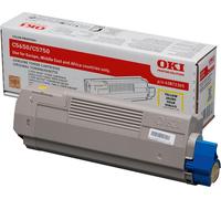 Toner original pour OKI C5650/C5650N/C5750/C5750N jaune