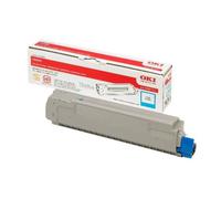 Toner original pour OKI C8600/C8600DN/C8600CDTN cyan
