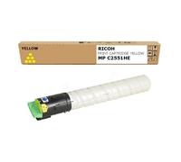 TONER ORIGINAL RICOH MPC2051 JAUNE 842062 POUR RICOH AFICIO MP C2030,MP C2051,M