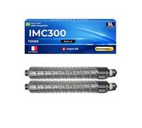 Toner Pack 2 compatible Xerox IM C300 IM C300F Noir 17000 pages