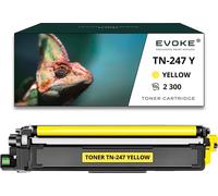 Toner pour Brother TN247Y-247Y TN247Y jaune (yellow) | Remplacement pour DCP-L3510CDW DCP-L3550CDW HL-L3270 MFC-L3770CDW