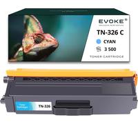 Toner pour Brother TN326C-326C TN326C bleu (cyan) | Remplacement pour HL-L8350CDW MFC-L8850CDW MFC-L8650CDW MFC-L8850CDW