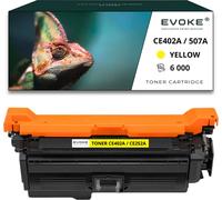 Toner pour HP CE252A / CE402A-CE252A/CE402A CE252A / CE402A jaune (yellow) | Remplacement pour HP LASERJET COLOR M551 M570 M575