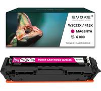 Toner pour HP W2033X / CRG-415XM.K W2033X / CRG055 Rouge (magenta) | Remplacement pour M479fdw M479fdn M479dw M454dn M454dw