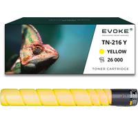 Toner pour Konica Minolta A11G231 / TN216Y-TN216Y A11G231 / TN216Y jaune (yellow) | Remplacement pour C220 C280 220 280 MF220 MF280