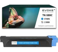 Toner pour Kyocera TK580C-TK580C TK580C bleu (cyan) | Remplacement pour P6021 P6021cdn FS-C5150 FS-C5150DN