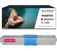 Toner pour OKI 44-310M 44469705 Rouge (magenta) | Remplacement pour C310 C330 C510 MC351 MC352 MC361 MC362 MC562