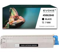 Toner pour OKI 45-853B 45862840 Noir (black) | Remplacement pour MC853 MC853dn MC873 MC873dn MC883