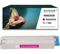 Toner pour OKI 45-853M 45862838 Rouge (magenta) | Remplacement pour MC853 MC853dn MC873 MC873dn MC883