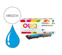Toner - Q-CONNECT - TN247C - Compatible Brother - Cyan - Pack de 1