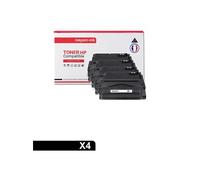 TONER Q5942X Q1338A Q1339A Q5945A Q5942X Q1338A Q1339A Q5945A Noir x 4 Compatible pour P- P LaserJet 4200 P LaserJet 4200dtn P LaserJet 4200dtns P