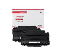 TONER Q6511X Q6511X Noir x 2 Compatible pour P- P LaserJet 2400 P LaserJet 2410 P LaserJet 2420 P LaserJet 2420d P LaserJet 2420dn P LaserJet 2420n P