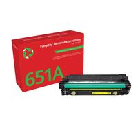 Toner remanufacturé Jaune Everyday™ de Xerox compatible avec HP 651A 650A 307A (CE342A/CE272A/CE742A