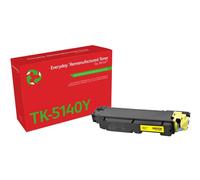Toner remanufacturé Jaune Everyday de Xerox compatible avec Kyocera TK-5140Y, Capacité standard