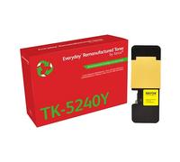 Toner remanufacturé Jaune Everyday de Xerox compatible avec Kyocera TK-5240Y, Capacité standard