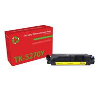 Toner remanufacturé Jaune Everyday de Xerox compatible avec Kyocera TK-5270Y, Capacité standard