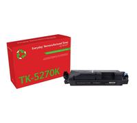 Toner remanufacturé Noir Everyday de Xerox compatible avec Kyocera TK-5270K, Capacité standard