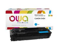 Toner remanufacturé OWA - haute capacité - Cyan - pour CANON 045H