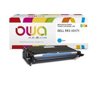Toner remanufacturé OWA - haute capacité - Cyan - pour DELL 593-10171