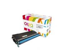 Toner remanufacturé OWA - haute capacité - Cyan - pour LEXMARK C748H1CG, X748H1CG