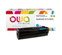 Toner remanufacturé OWA - haute capacité - Cyan - pour SAMSUNG CLT-C503L/ELS