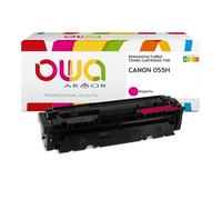 Toner remanufacturé OWA - haute capacité - Magenta - pour CANON 055 H, T09 M
