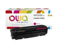 Toner remanufacturé OWA - haute capacité - Magenta - pour CANON T09 M, 055 H