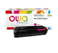 Toner remanufacturé OWA - haute capacité - Magenta - pour HP CF403X