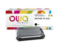Toner remanufacturé OWA - haute capacité - Noir - pour BROTHER TN-3520