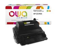 Toner remanufacturé OWA - haute capacité - Noir - pour HP 90X